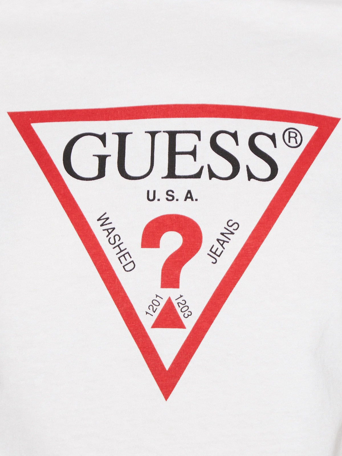 T-shirt com Símbolo Guess