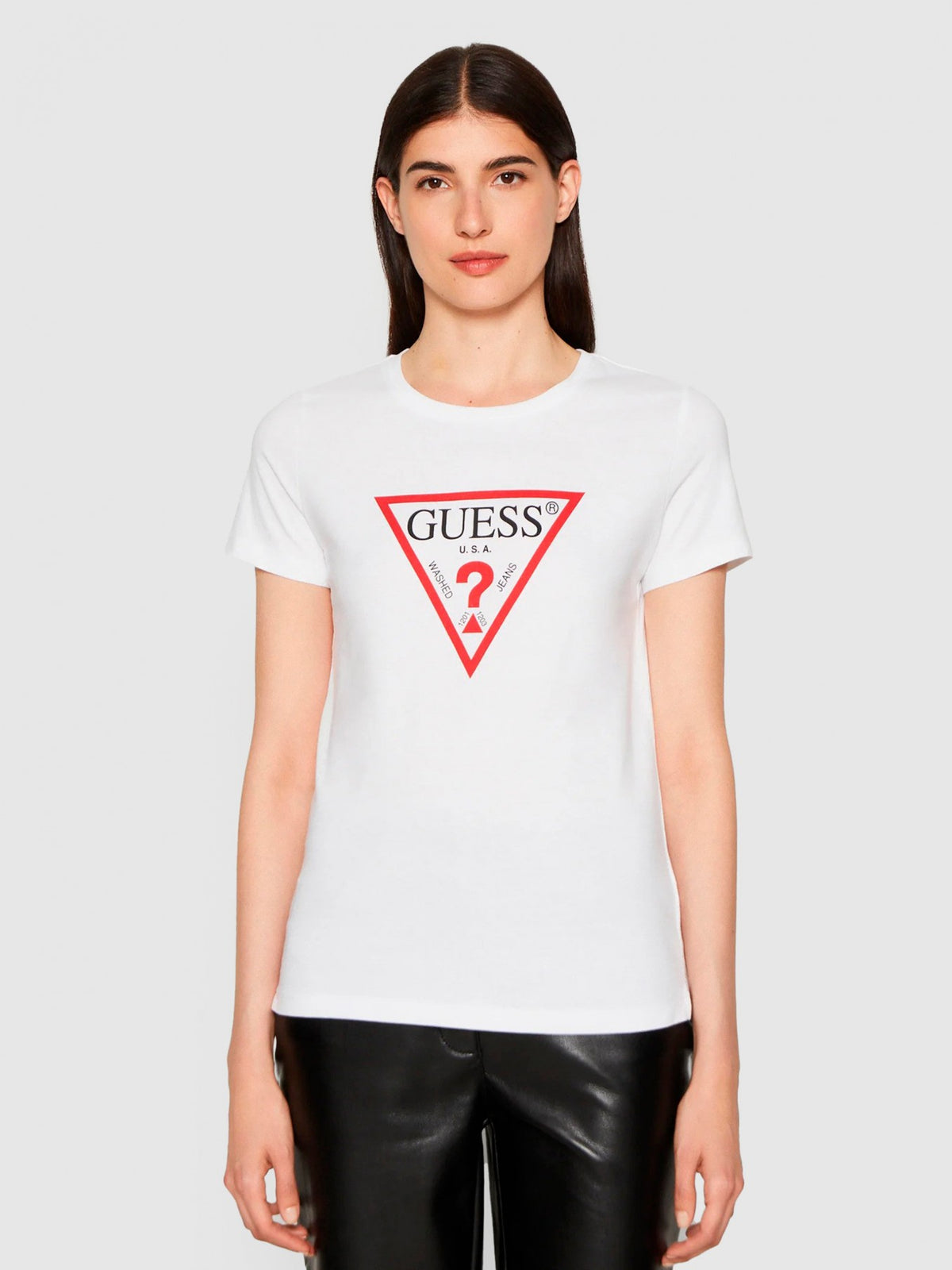 T-shirt com Símbolo Guess