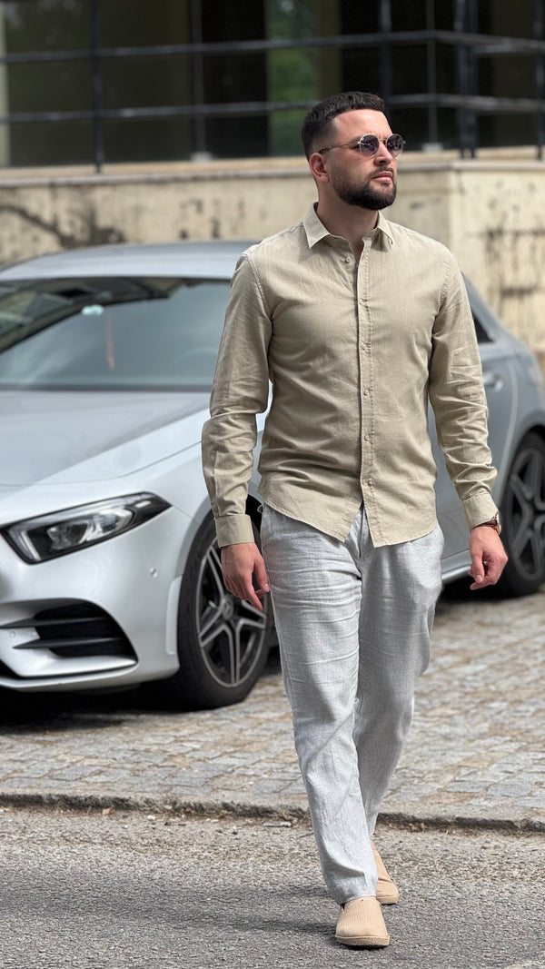 Camisa de Linho Antony Morato de Homem