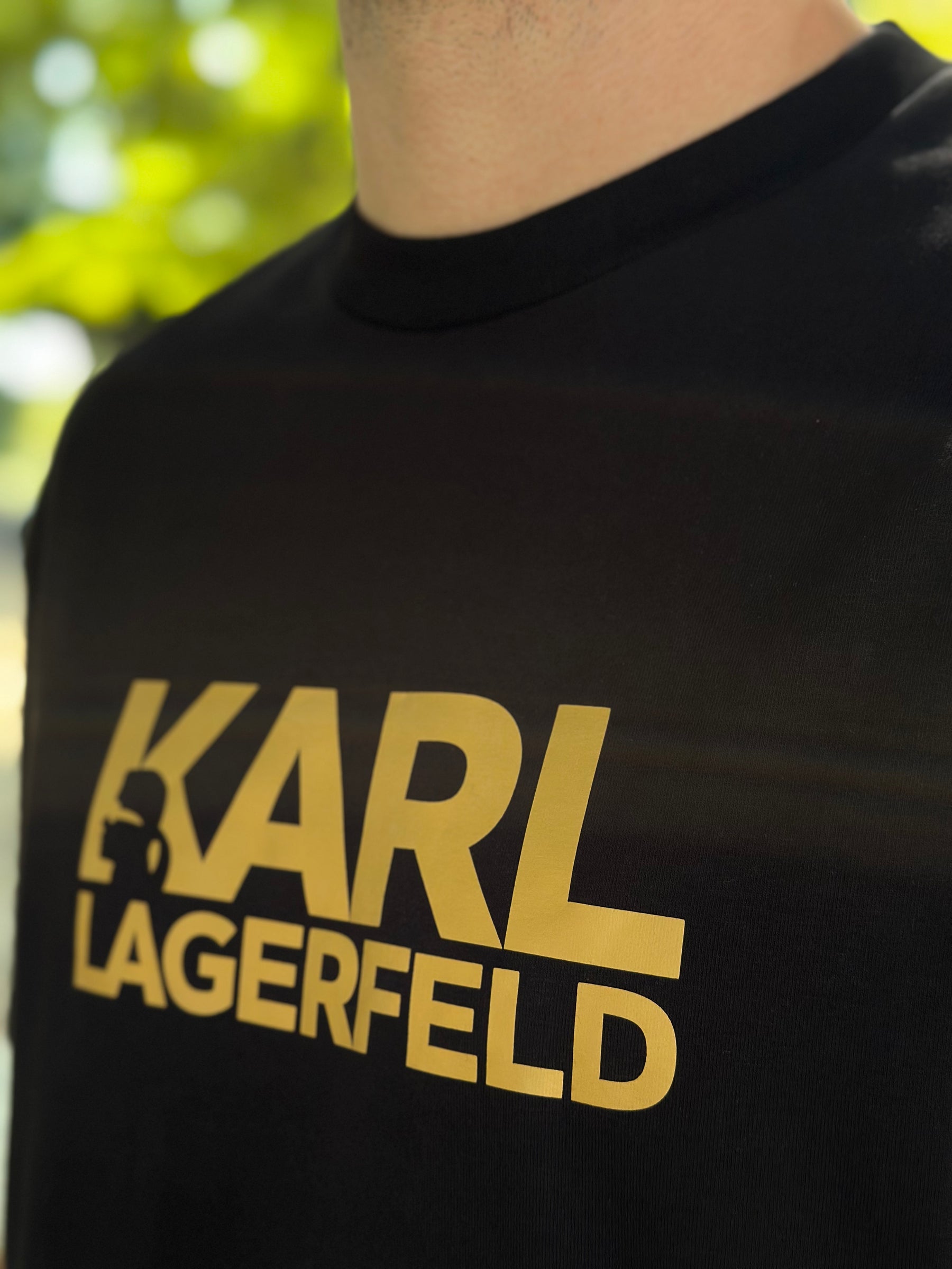 T-Shirt Karl Lagerfeld Preta Homem
