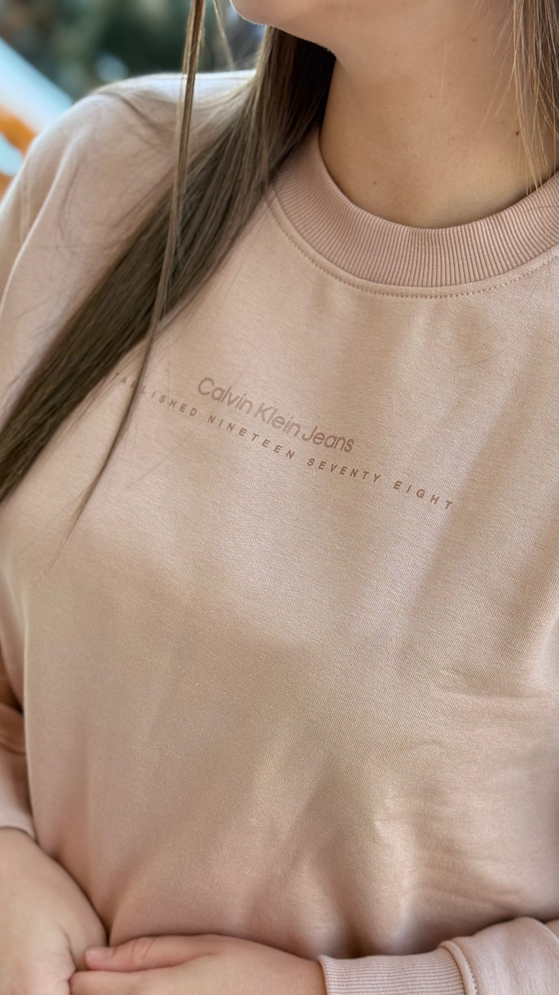 Sweatshirt Calvin Klein de Mulher