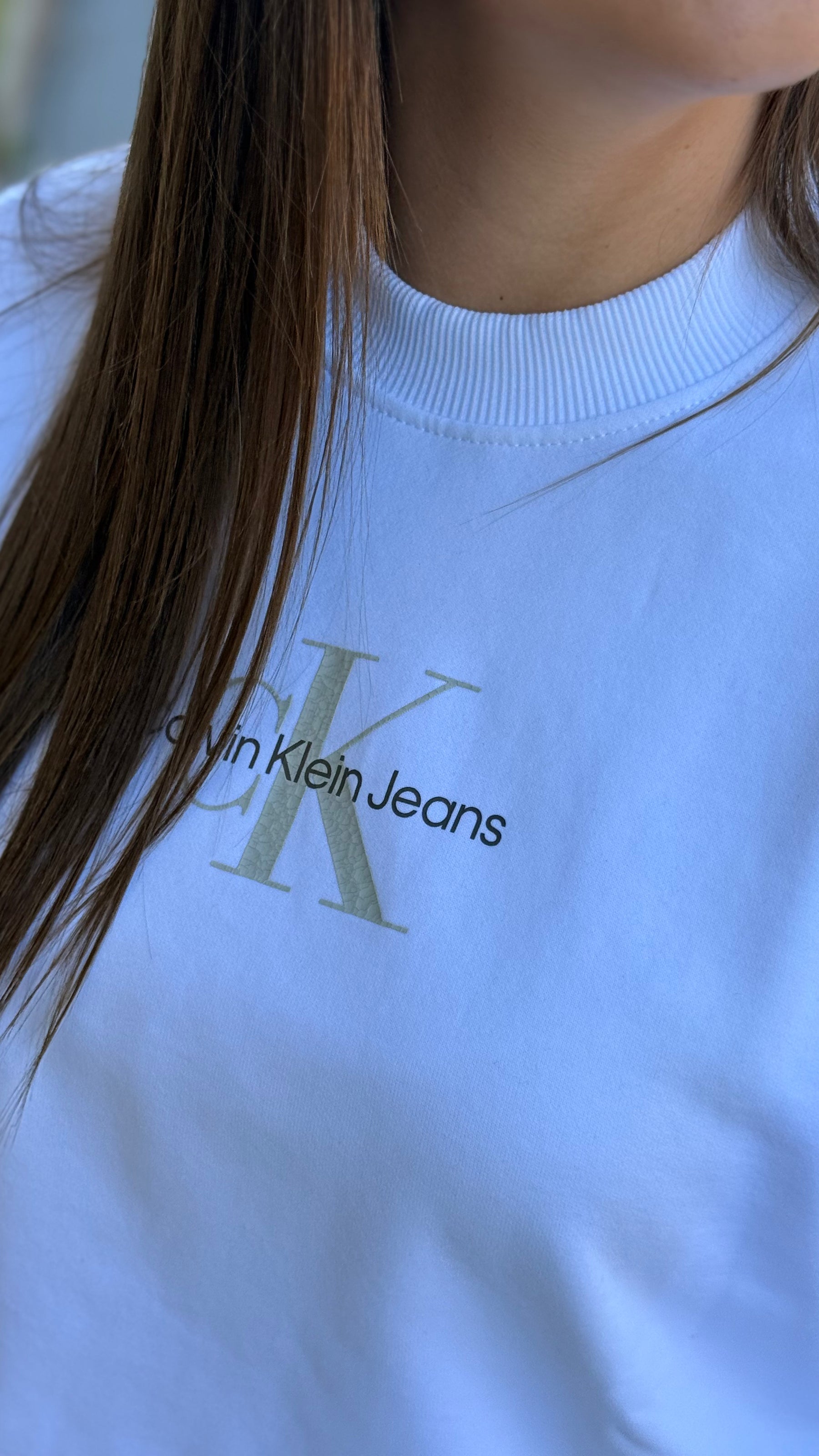 Swaetshirt Calvin Klein de Mulher