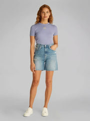 T-shirt Calvin Klein Violeta