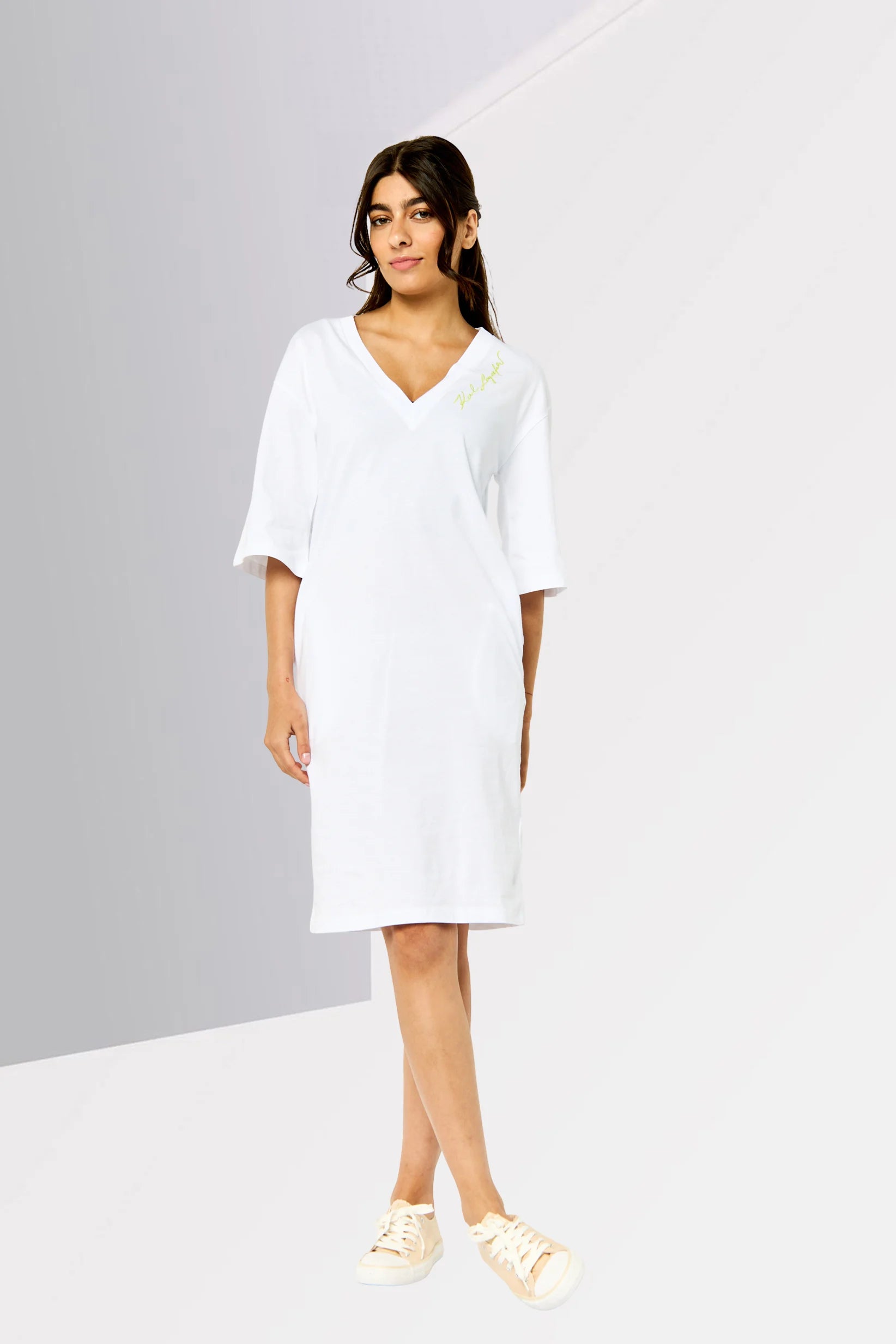 Vestido Karl Lagerfeld Branco