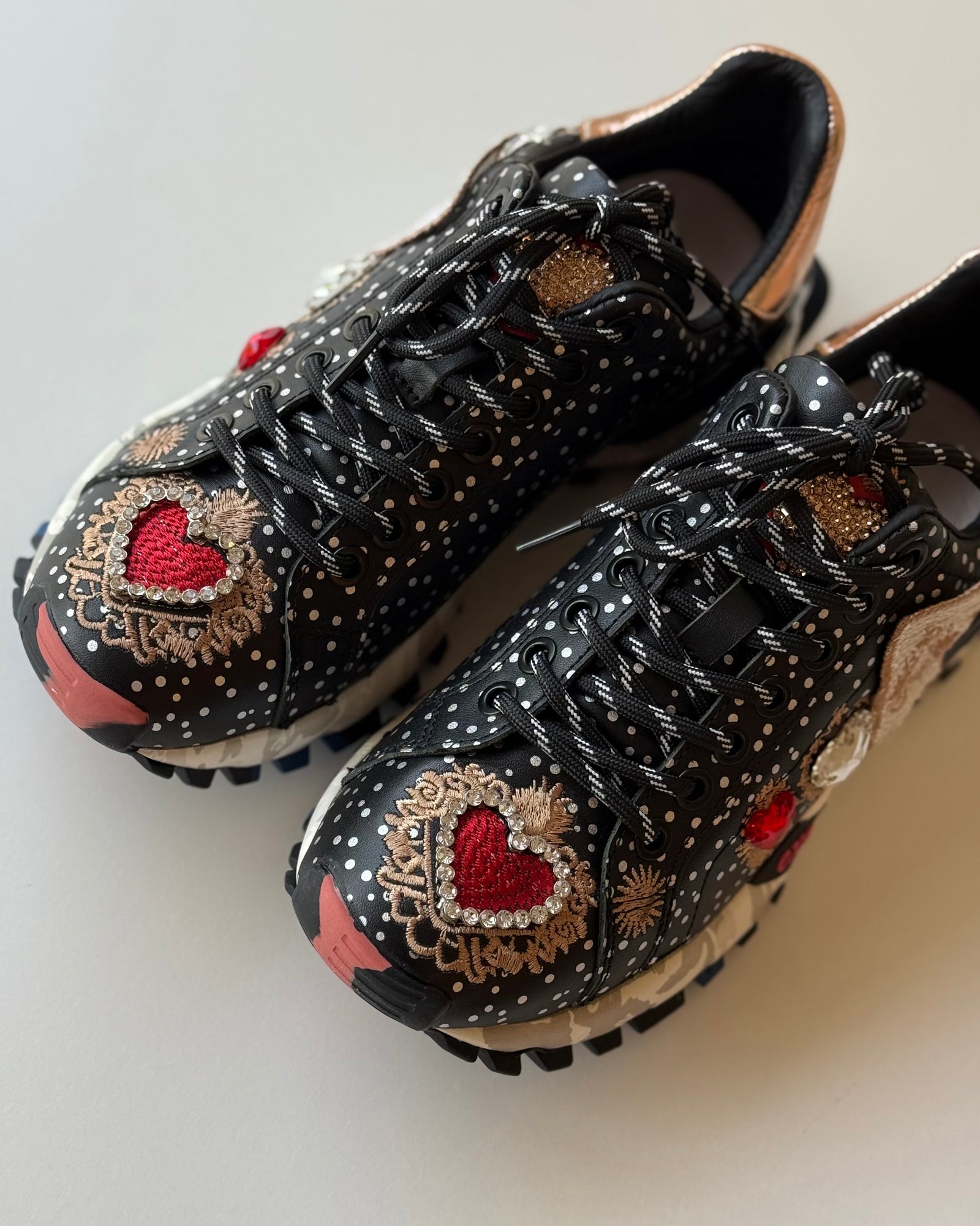 SAPATILHAS EXE BLACK/CHAMPAGNE
