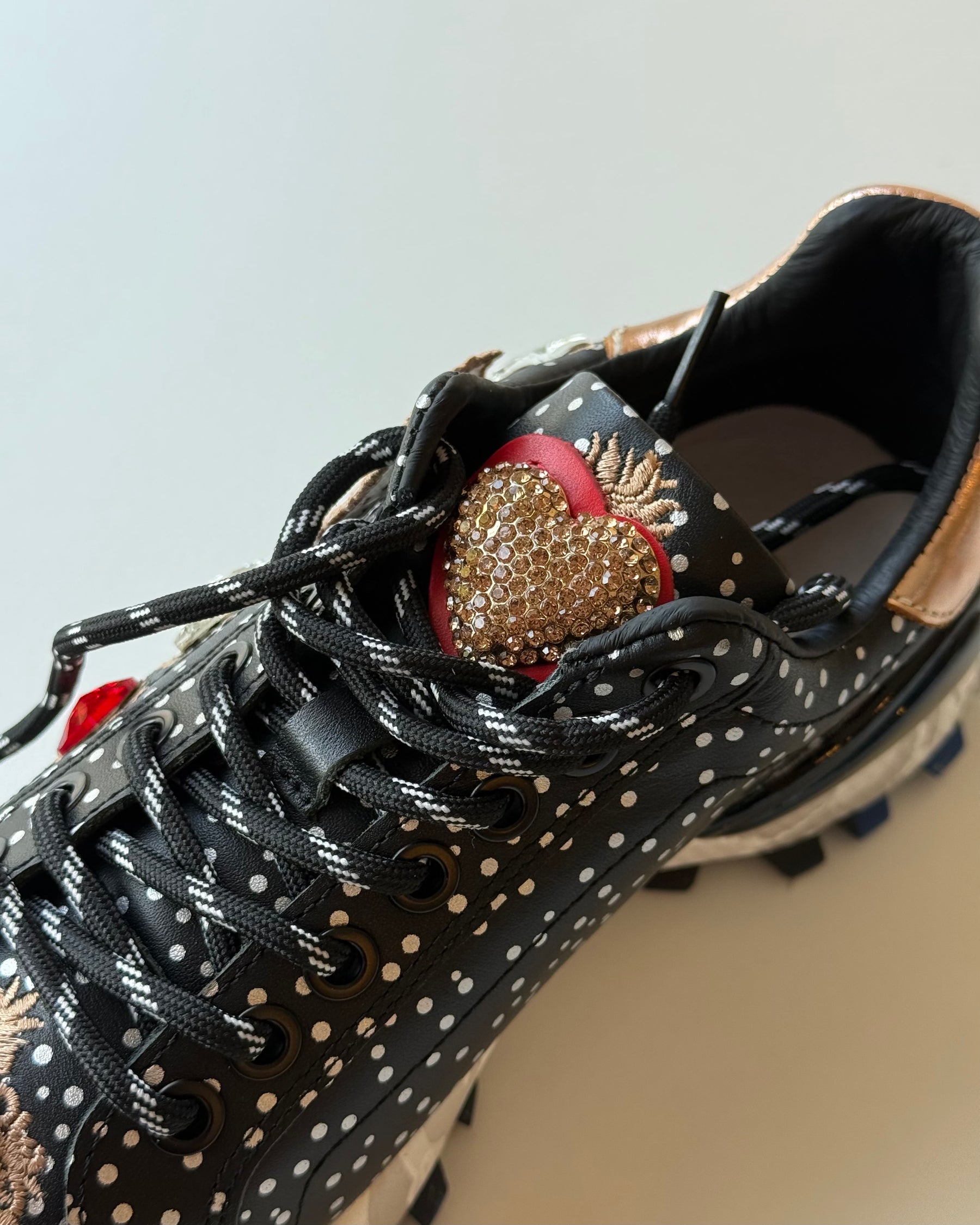 SAPATILHAS EXE BLACK/CHAMPAGNE