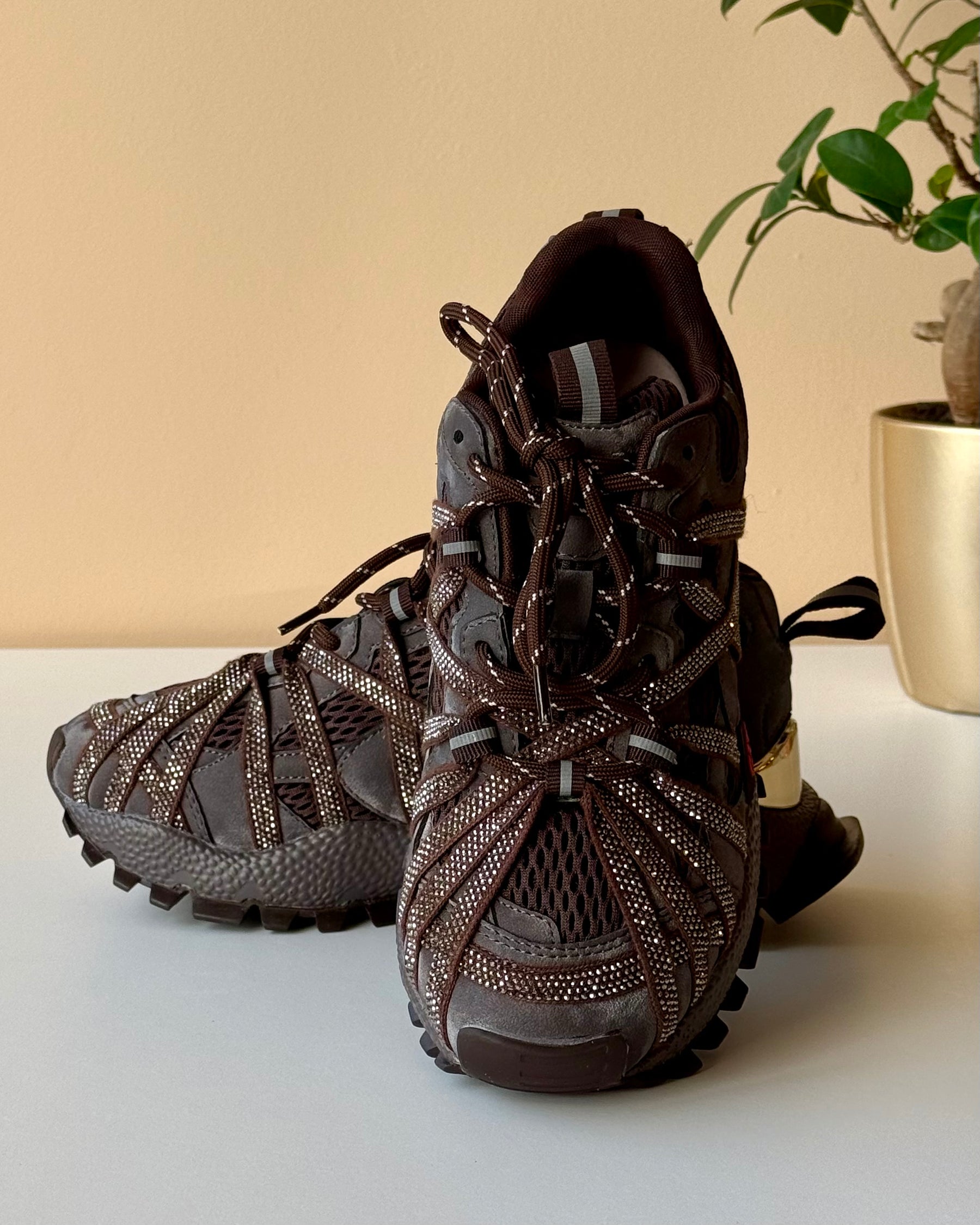 SAPATILHAS EXE  BROWN