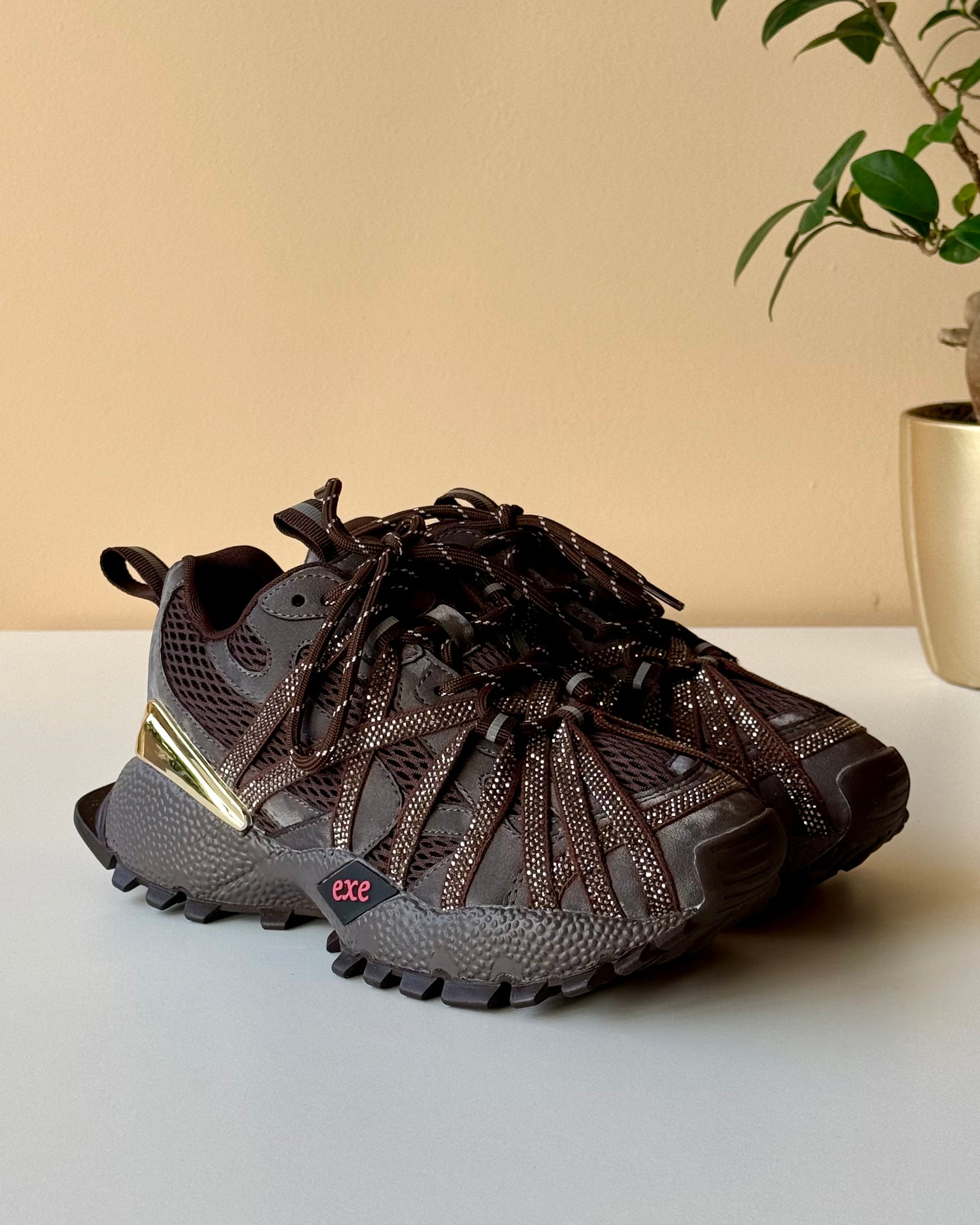 SAPATILHAS EXE  BROWN