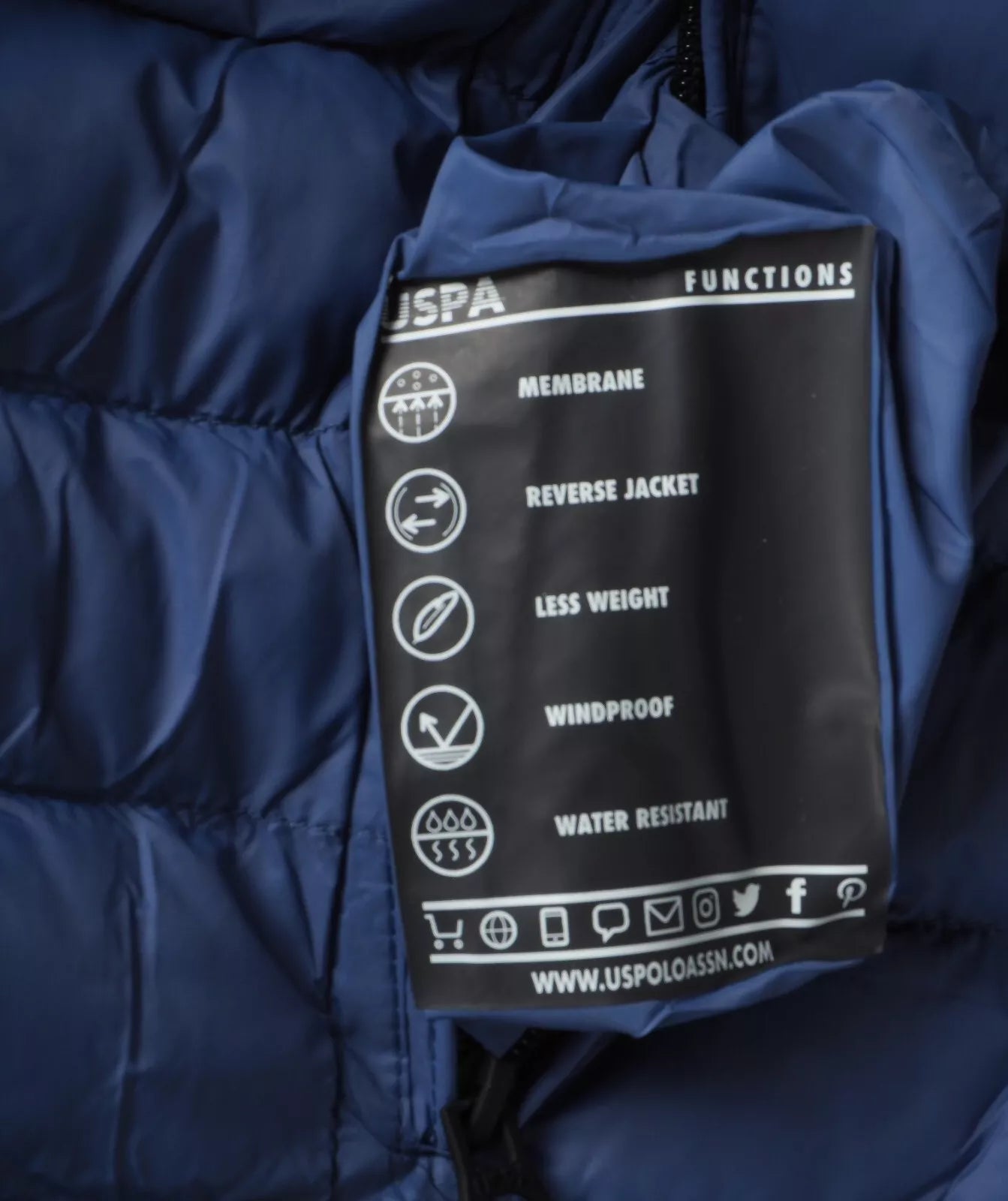 U.S. Polo Assn. Reversible Jacket