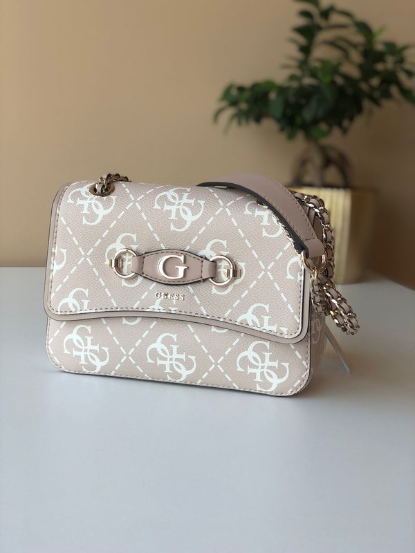 Mala Rosa Logomarca Guess