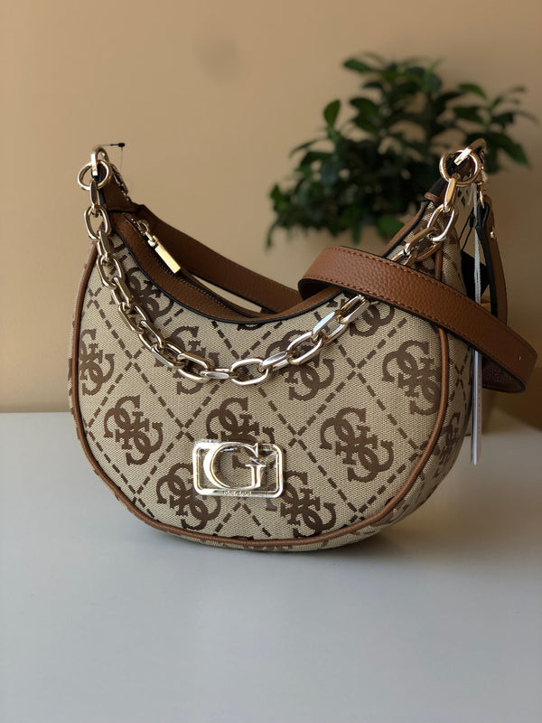 Mala de Ombro Circe Logo 4G Guess