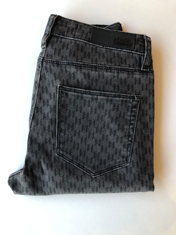 Calças Karl Lagerfeld Monogram Skinny