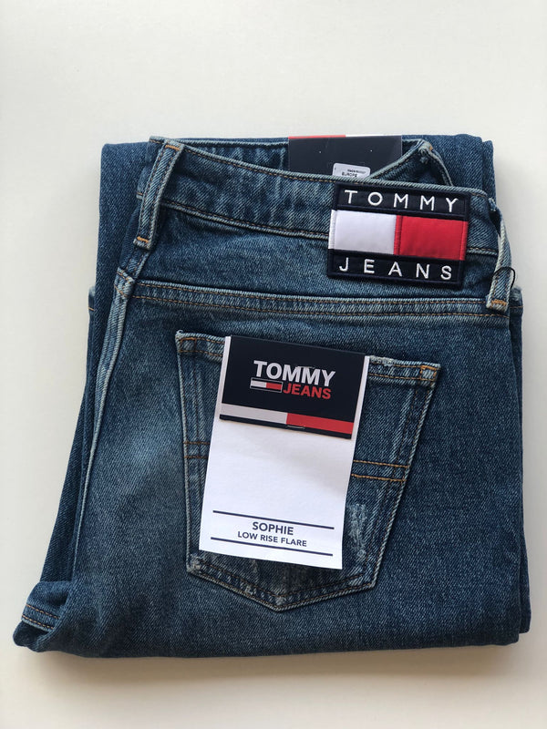 Calças Tommy Jeans Sophie Low Rise Flare