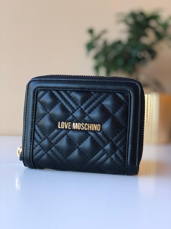Porta Moedas Love Moschino Acolchoado