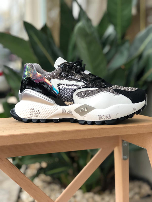 Sapatilhas Exé Black Silver