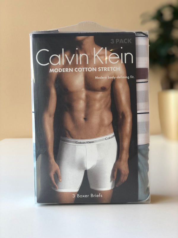 Pack 3 Boxers Calvin Klein Modern Cotton Stretch Modern Body-Defining Fit