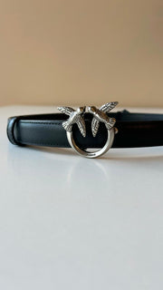 Pinko 'Love Berry Belt' Black