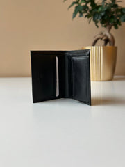 Carteira Saffiano Leather mini Guess de Homem
