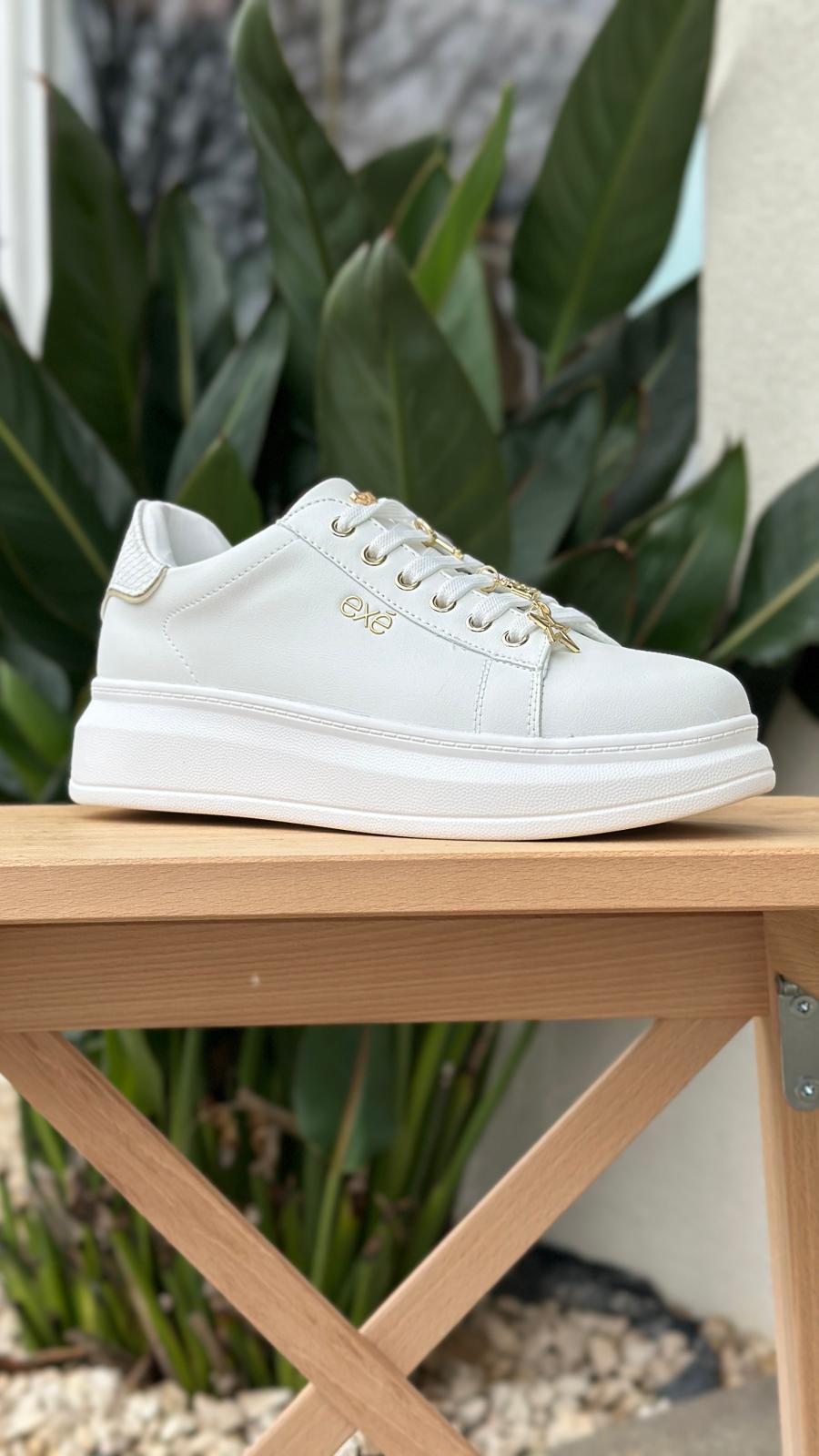 Sapatilhas Exé White Gold