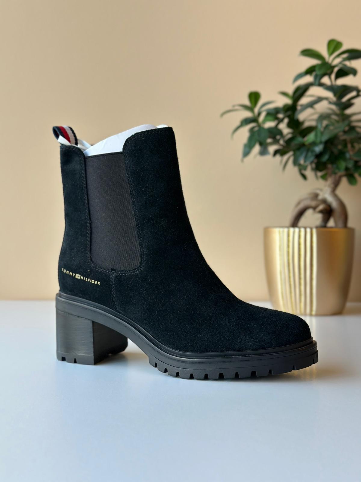 Botas ESSENTIAL MIDHEEL SUEDE Tommy Hilfiger