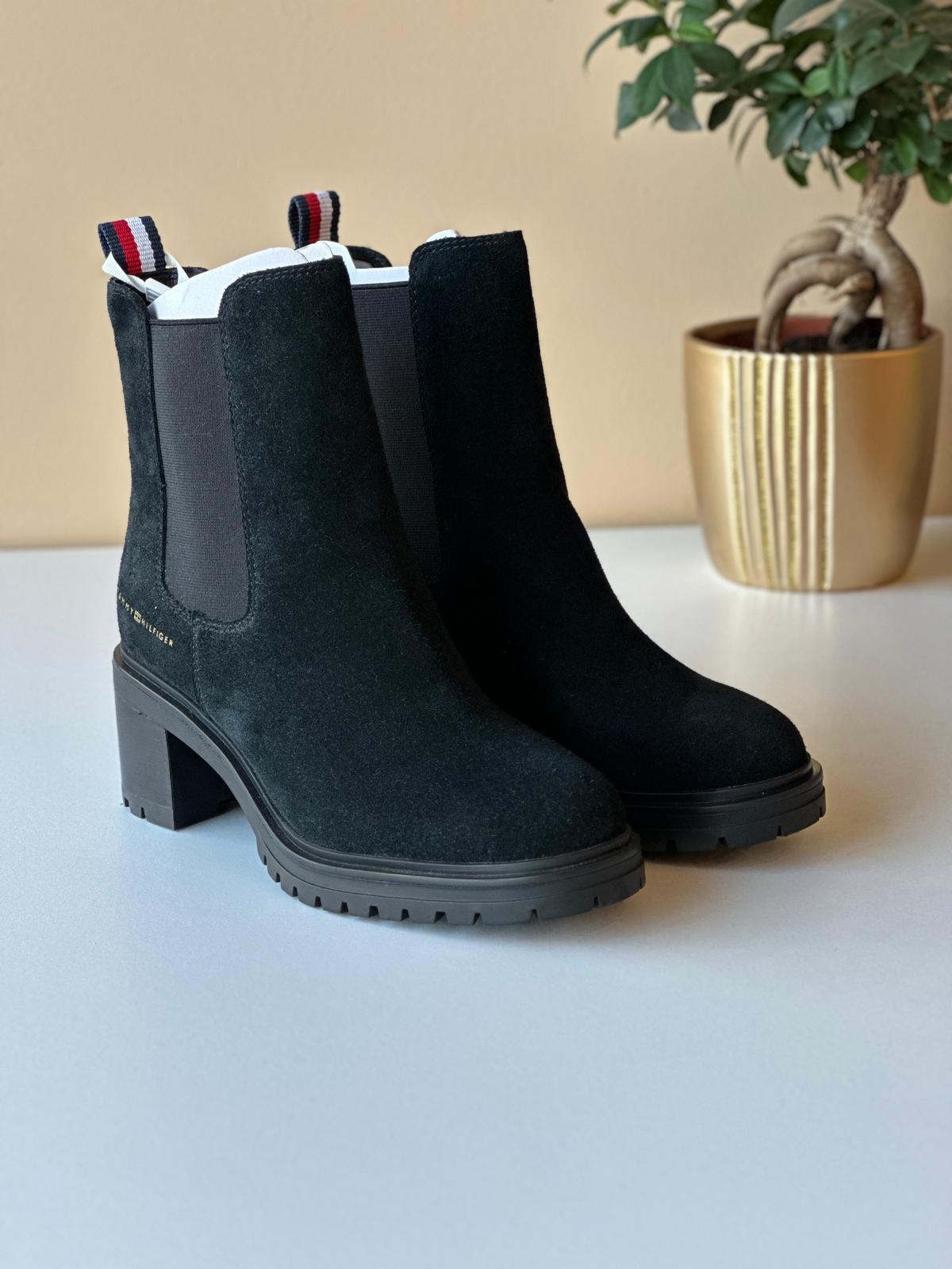 Botas ESSENTIAL MIDHEEL SUEDE Tommy Hilfiger