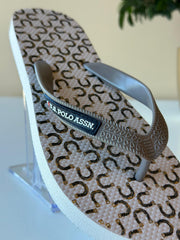 Chinelos de Dedo U.S. Polo Assn. Cinza