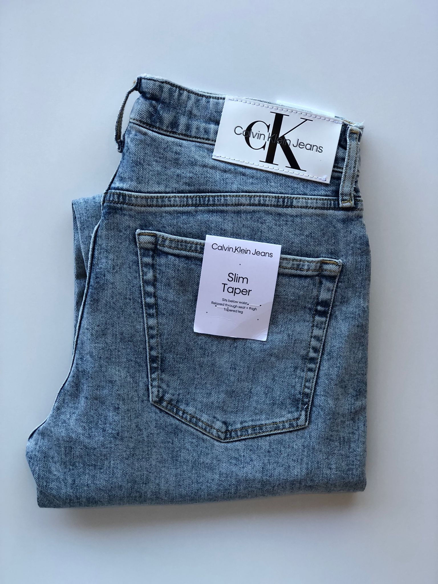 Calvin Klein Slim Taper Trousers