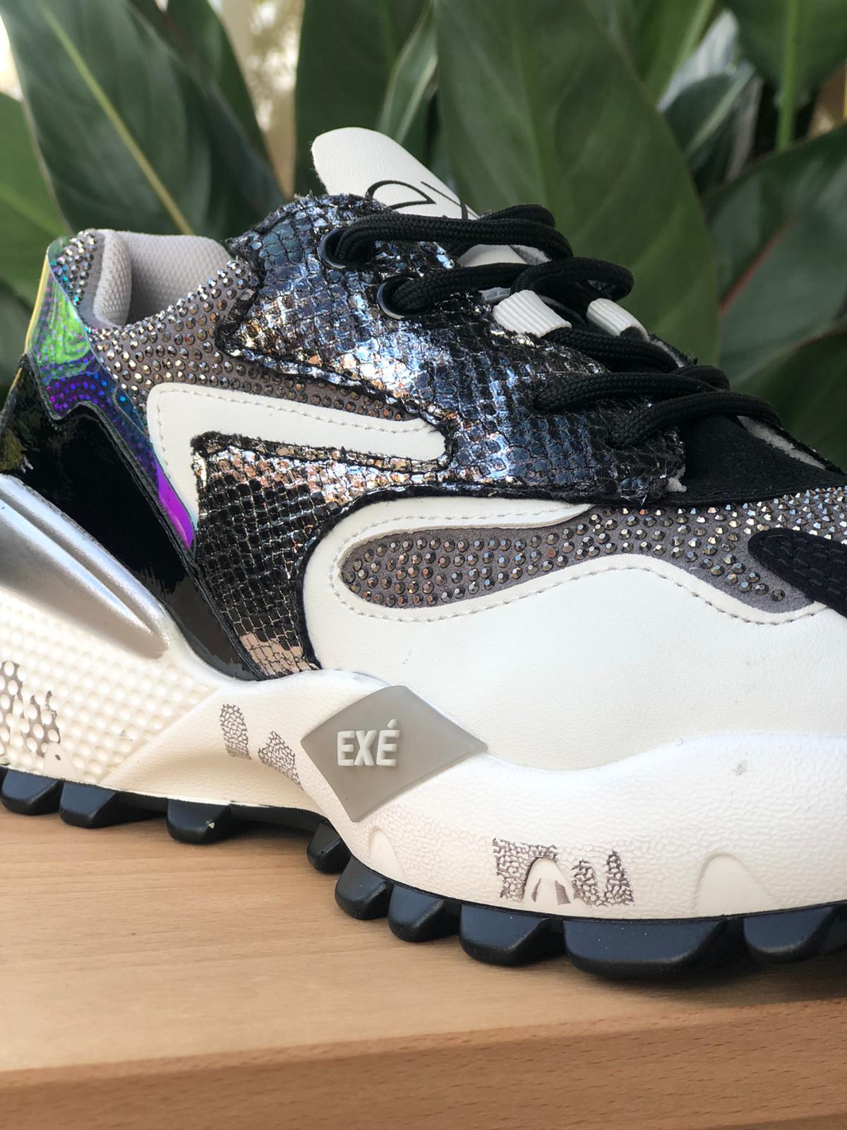 Sapatilhas Exé Black Silver