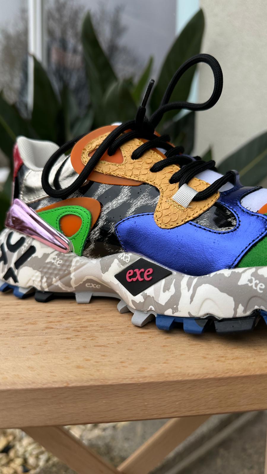 Sapatilhas Exé Multicolor Lea