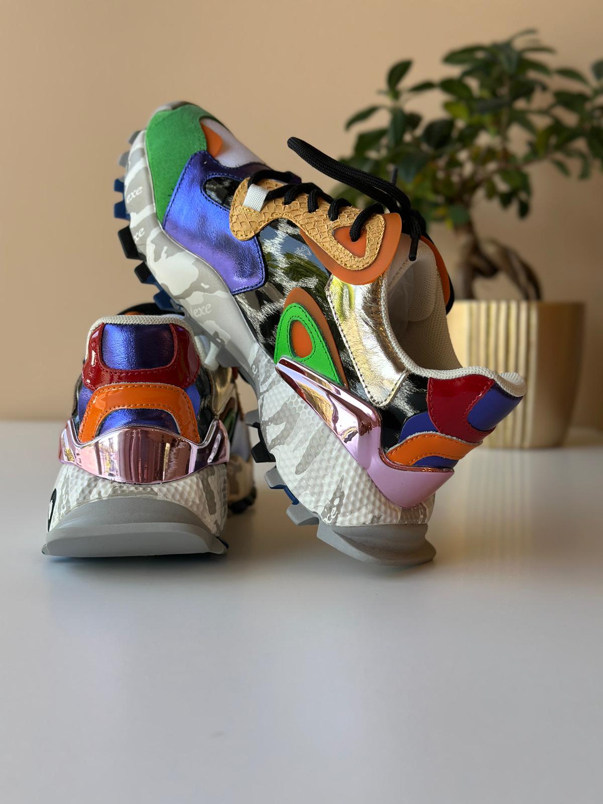 Sapatilhas Exé Multicolor Lea