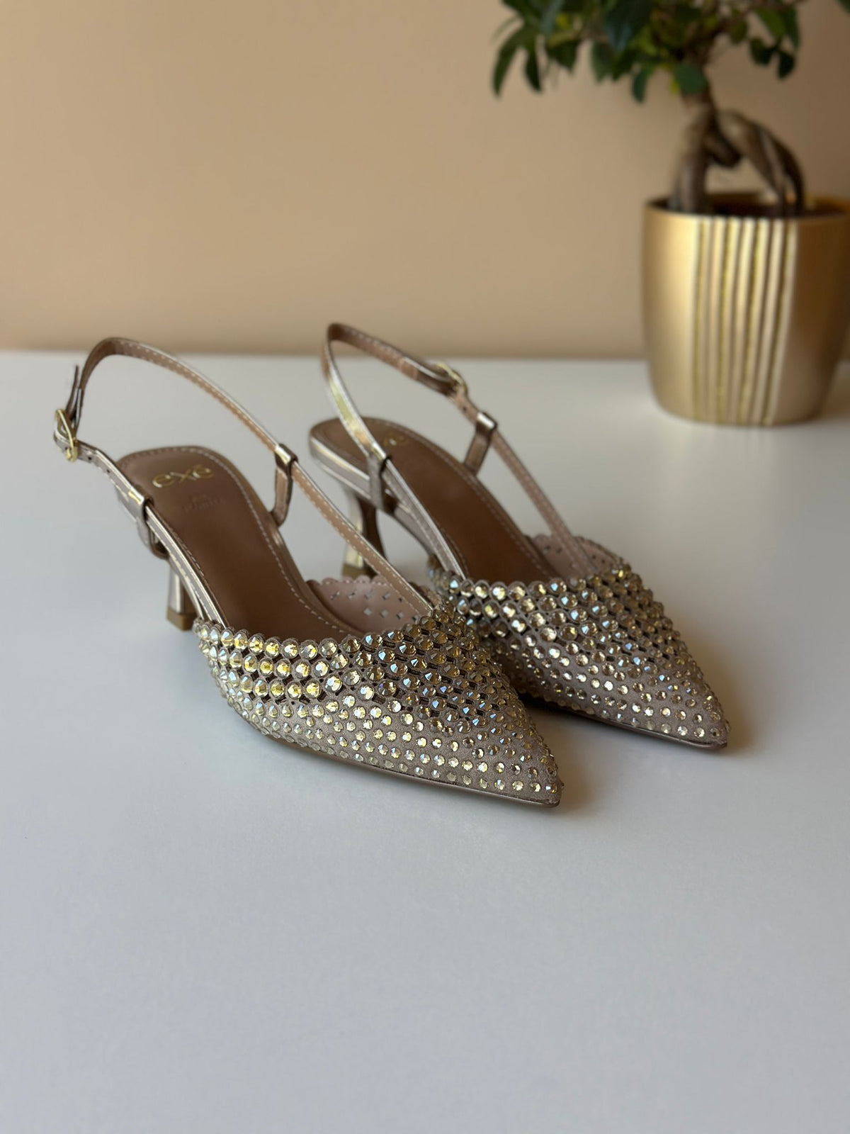 Exé Alisa Gold Shoes