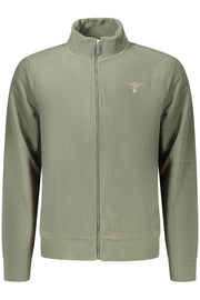SWEATSHIRT COM BORDADO ACCADEMIA MILITARE HOMEM VERDE