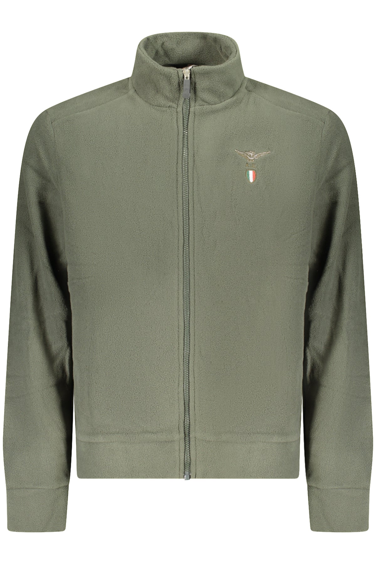 SWEATSHIRT COM BORDADO ACCADEMIA MILITARE HOMEM VERDE