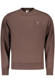 SWEATSHIRT EM ALGODÃO ACCADEMIA MILITARE HOMEM CASTANHA
