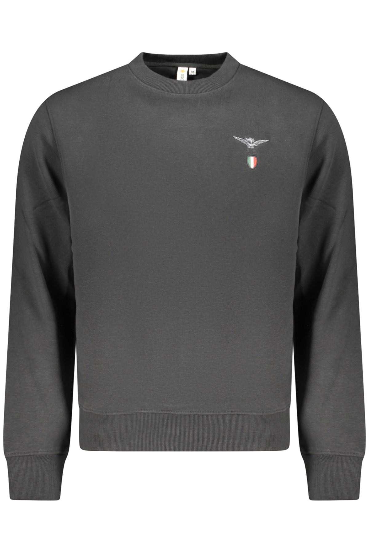SWEATSHIRT EM ALGODÃO ACCADEMIA MILITARE HOMEM PRETA