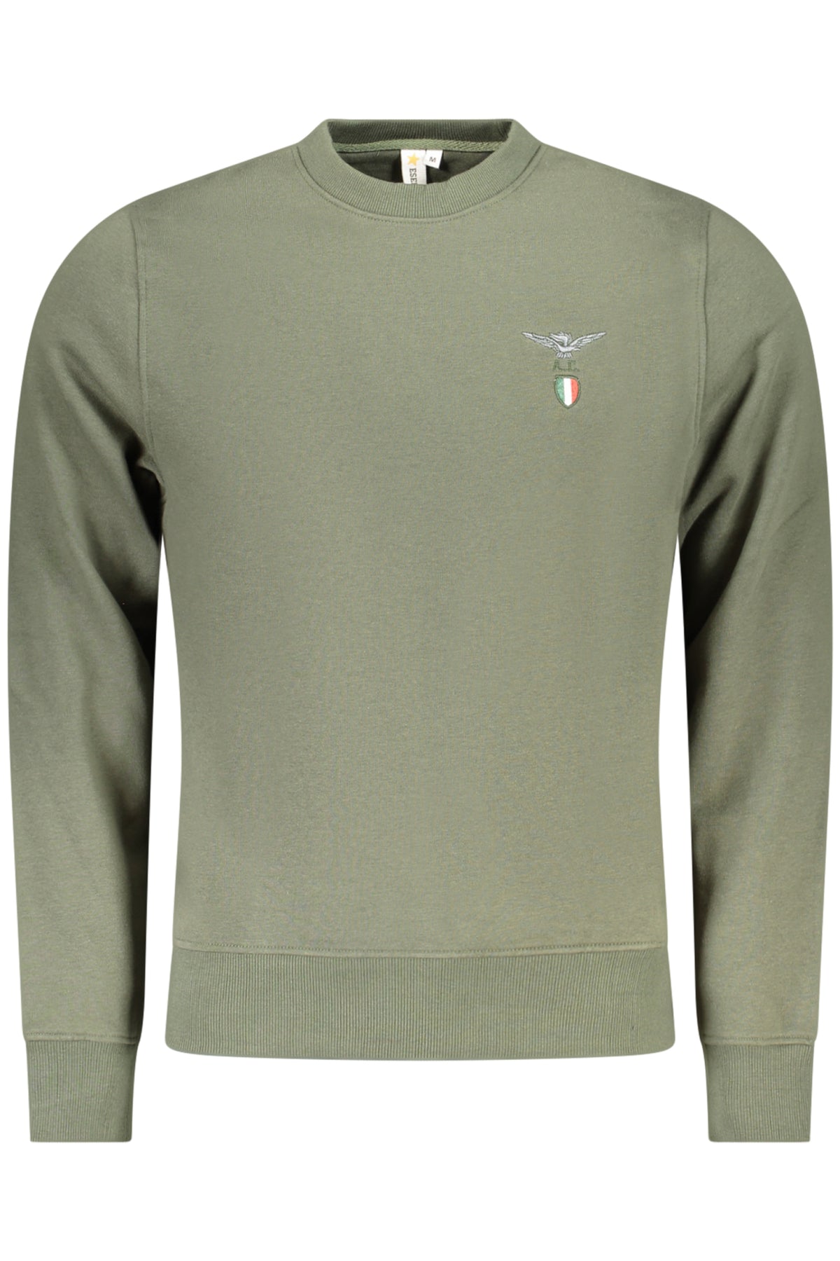 SWEATSHIRT EM ALGODÃO ACCADEMIA MILITARE HOMEM VERDE