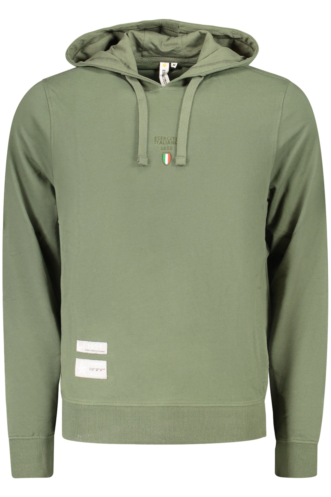 SWEATSHIRT EM ALGODÃO ACCADEMIA MILITARE HOMEM VERDE