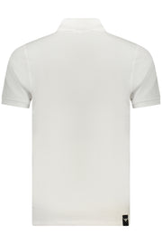 POLO EM ALGODÃO ACCADEMIA MILITARE HOMEM BRANCO