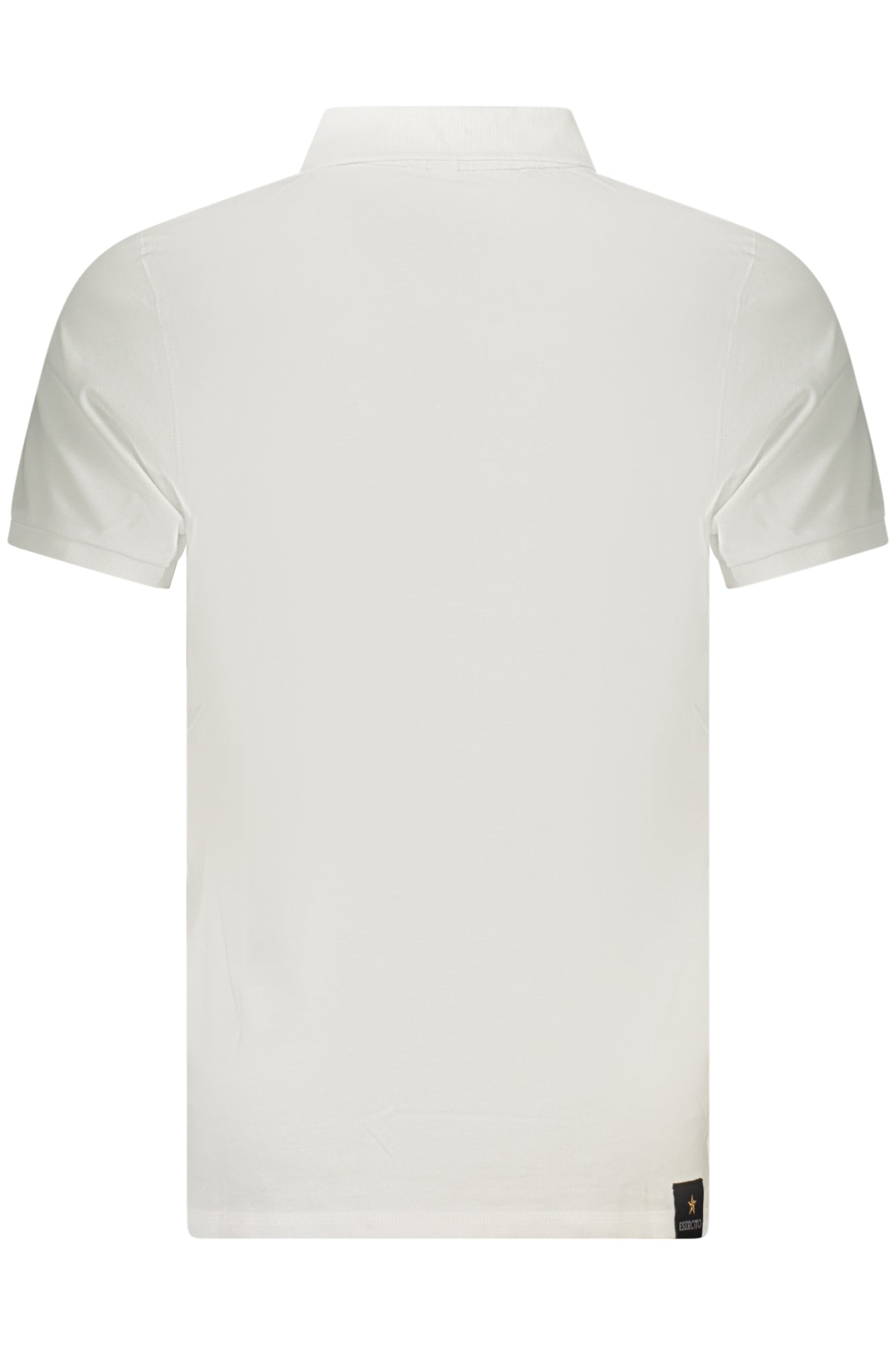 POLO EM ALGODÃO ACCADEMIA MILITARE HOMEM BRANCO