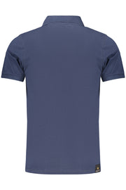 POLO EM ALGODÃO ACCADEMIA MILITARE HOMEM AZUL