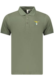 POLO EM ALGODÃO ACCADEMIA MILITARE HOMEM VERDE