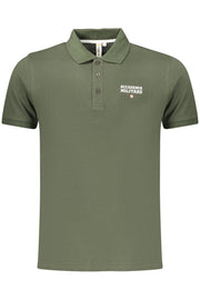 POLO EM ALGODÃO ACCADEMIA MILITARE HOMEM VERDE