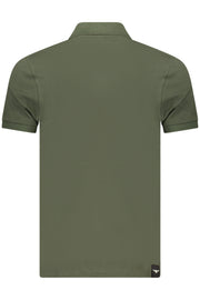 POLO EM ALGODÃO ACCADEMIA MILITARE HOMEM VERDE