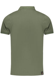 POLO EM ALGODÃO ACCADEMIA MILITARE HOMEM VERDE