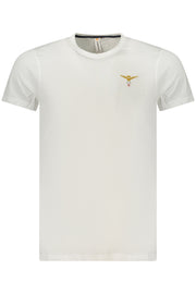 T-SHIRT EM ALGODÃO ACCADEMIA MILITARE HOMEM BRANCA