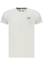 T-SHIRT EM ALGODÃO ACCADEMIA MILITARE HOMEM BRANCA