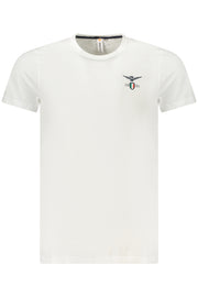 T-SHIRT EM ALGODÃO ACCADEMIA MILITARE HOMEM BRANCA