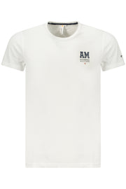 T-SHIRT EM ALGODÃO ACCADEMIA MILITARE HOMEM BRANCA