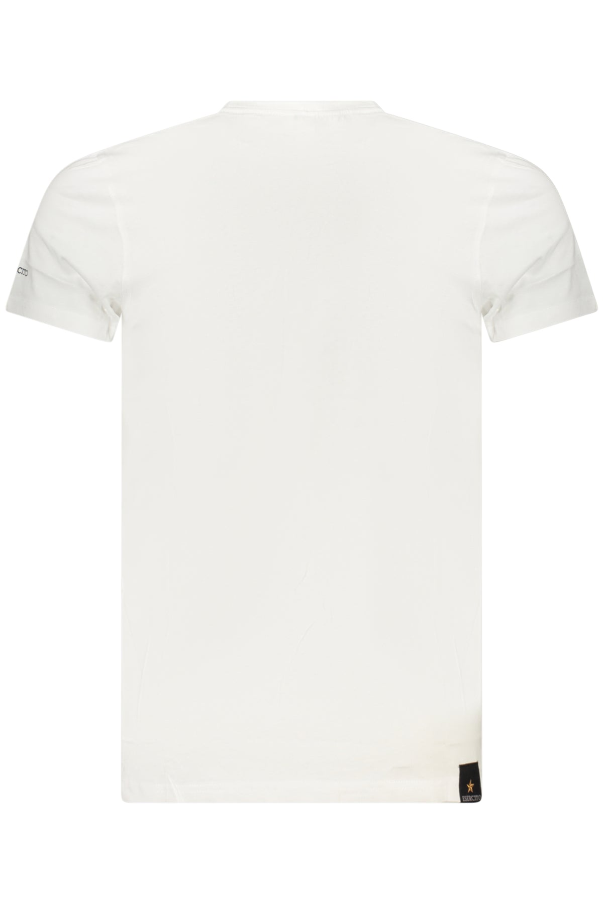 T-SHIRT EM ALGODÃO ACCADEMIA MILITARE HOMEM BRANCA