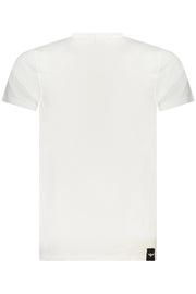 T-SHIRT EM ALGODÃO ACCADEMIA MILITARE HOMEM BRANCA